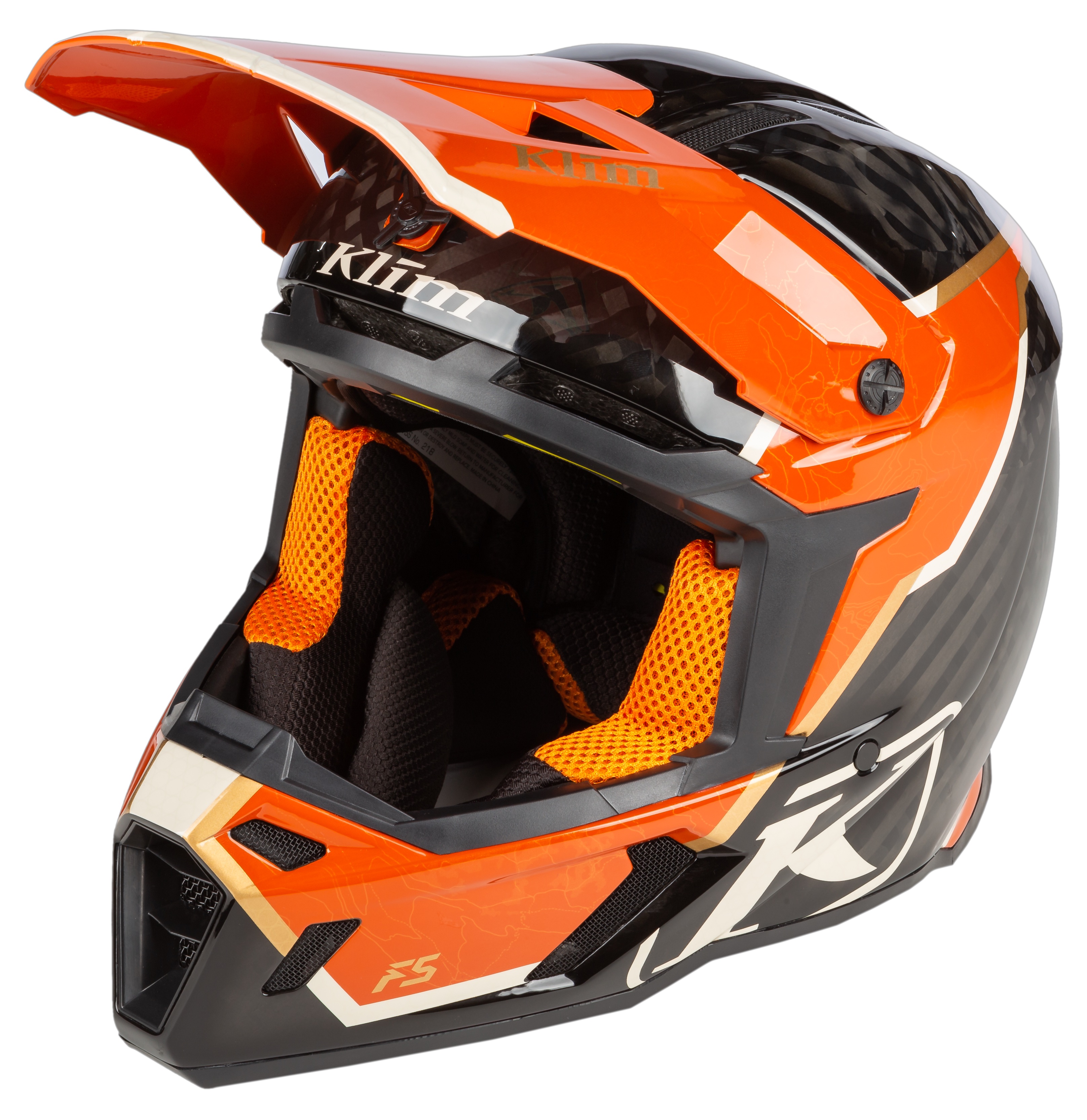 Main image of Klim F5 Visor (Topo Potters Clay)